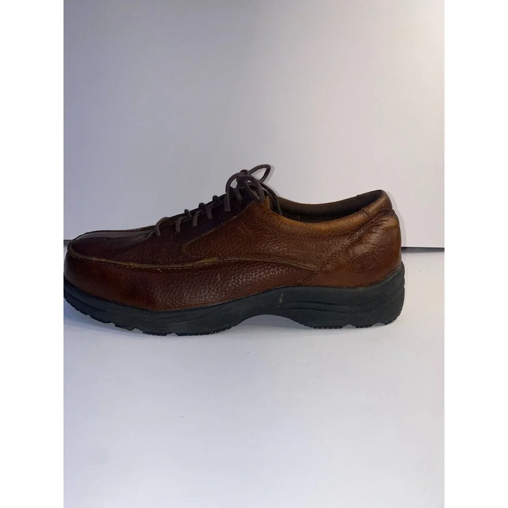 Florsheim Work Safety Boots Men's 11.5‎ D Brown Leather Steel Toe ASTM F2413-05